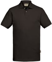 HAKRO-Poloshirt, Arbeits-Berufs-Polo-Shirt, GOTS-Organic, 200 g / m, schwarz