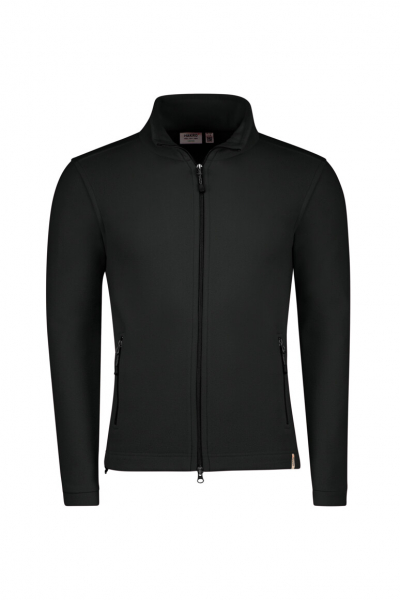 HAKRO Fleecejacke ECO, langarm, 230 g/m, schwarz