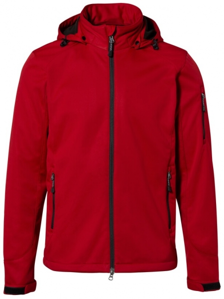 HAKRO-Softshell-Arbeits-Berufs-Jacke, Ontario, rot