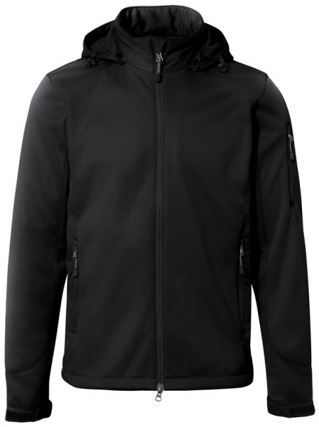 HAKRO-Softshell-Arbeits-Berufs-Jacke, Ontario, schwarz