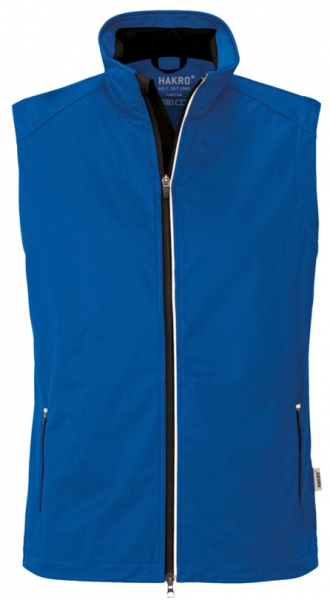 HAKRO-Light-Softshell-Winter-Arbeits-Berufs-Weste, Edmonton, royal