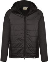 HAKRO-Hybrid-Jacke, Maine, schwarz