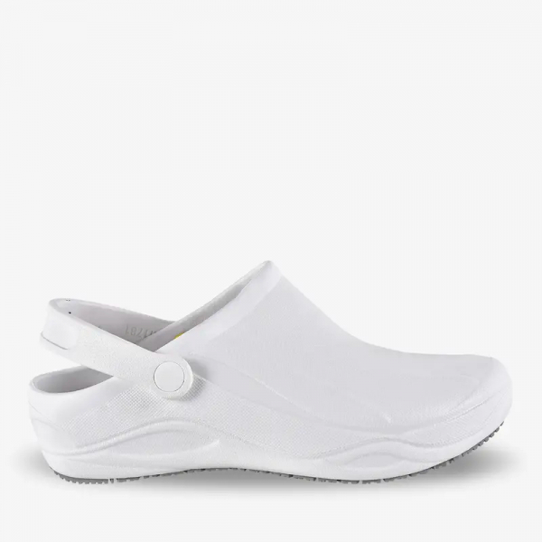 OXYPAS-Damen- und Herren-Arbeits-Berufs-Clogs, ESD, Smooth, weiss