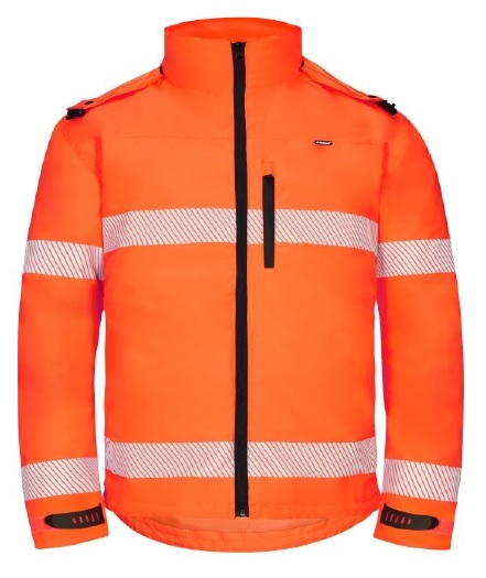 KIND-Wetterschutz-Warn- und Wetterschutzjacke, SLIGHT, warnorange