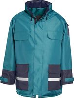 KIND-Wetter-Schutz, Wetterjacke, Regen-Nsse-Jacke, JOBLINE, petrol/navy