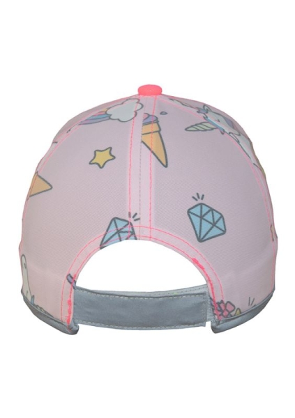 Korntex� Cap f�r Kinder Action Line Unicorn - Pink/Einhorn - Onesize