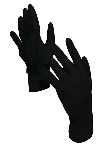 Korntex® Einweg-Nitrilhandschuhe, 100er Pack, AQL 1.5 Kars - Schwarz