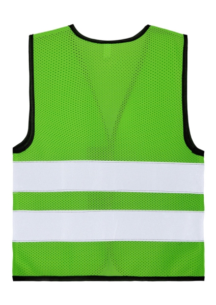 Korntex� Kinder Mesh Warnweste �Korfu� - Neongr�n