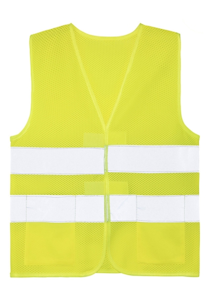 Korntex® Kinder Mesh Warnweste „Korfu” - Signal-Gelb