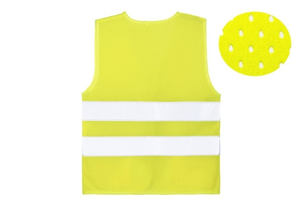 Korntex� Kinder Mesh Warnweste �Korfu� - Signal-Gelb
