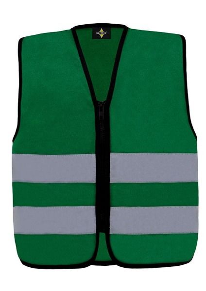 KORNTEX-Kinder-Warnschutzweste Aalborg, Farbe: waldgrn