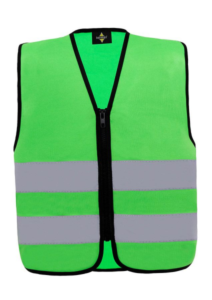 KORNTEX-Kinder-Warnschutzweste Aalborg, Farbe: grn