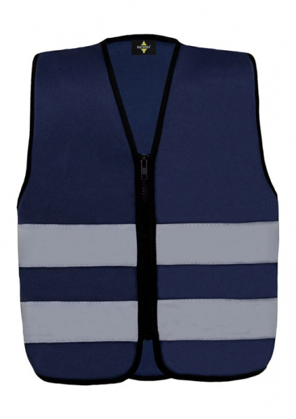 KORNTEX-Kinder-Warnschutzweste Aalborg, Farbe: navy