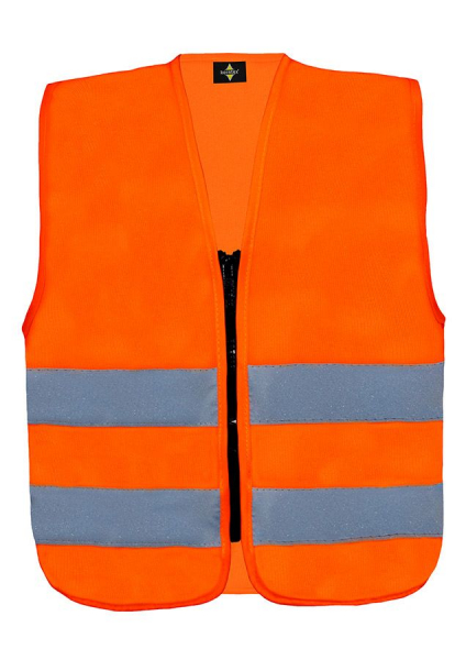 KORNTEX-Kinder-Warnschutzweste Aalborg, Farbe: signal-orange