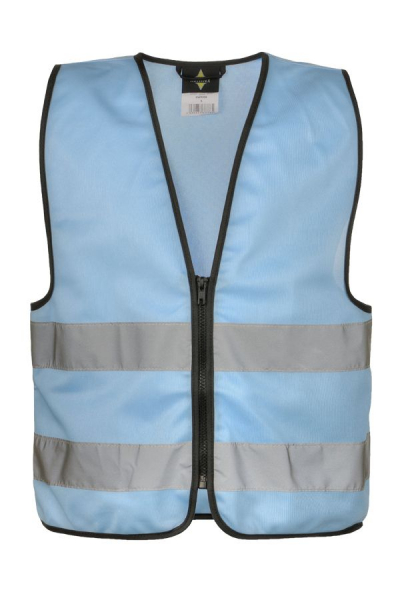 KORNTEX-Kinder-Warnschutzweste Aalborg, Farbe: himmelblau