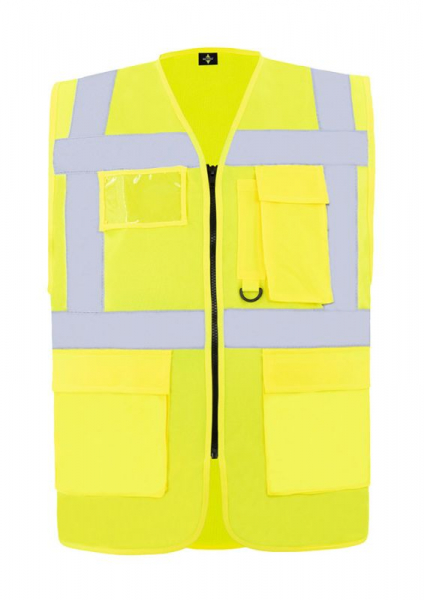 KORNTEX-Comfort Executive Multifunctional Safety Weste Hamburg, gelb