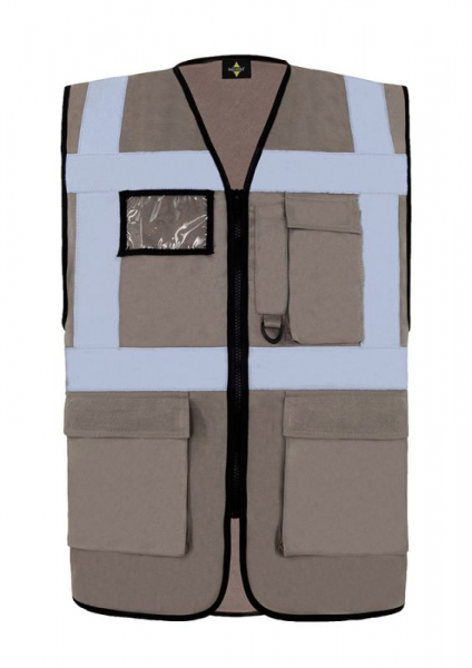 KORNTEX-Comfort Executive Multifunctional Safety Weste Hamburg, grau