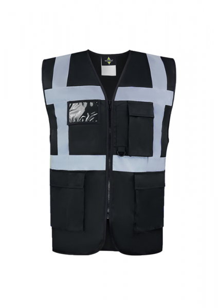 KORNTEX-Comfort Executive Multifunctional Safety Weste Hamburg, schwarz