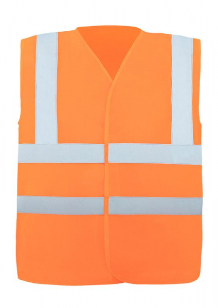 KORNTEX-Geftterte Warnweste Comfort Fit Minden, signal-orange