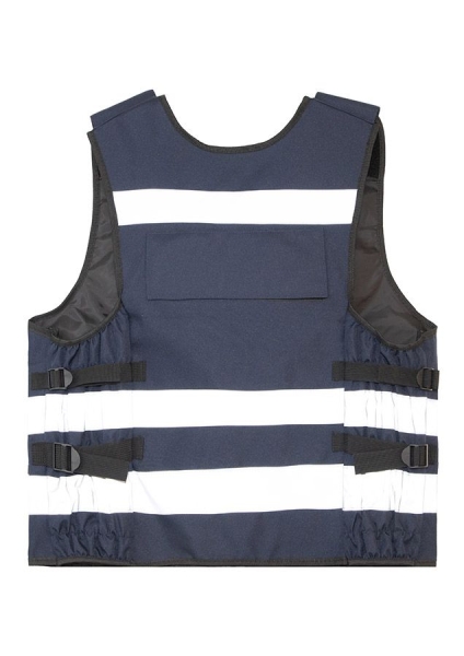 Korntex� Tactical Warnweste �Stammheim� - Elastischer Bund und 360� Sichtbarkeit - Dunkles Marineblau