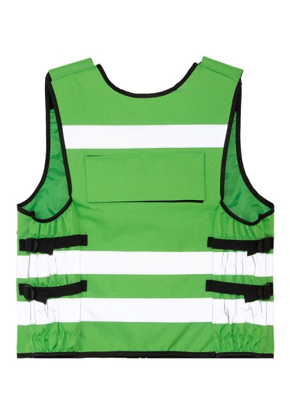Korntex� Tactical Warnweste �Stammheim� - Elastischer Bund und 360� Sichtbarkeit - Gr�n