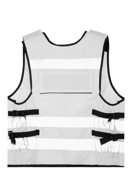 Korntex� Tactical Warnweste �Stammheim� - Elastischer Bund und 360� Sichtbarkeit - Wei�