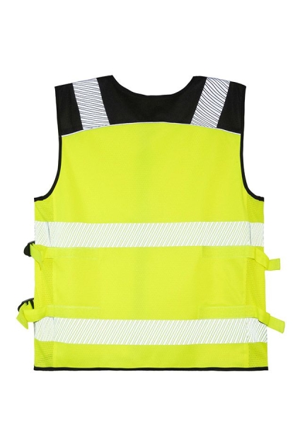 Korntex� Hi-Vis Mesh Motorrad Warnweste �Naxos� - Signal Gelb
