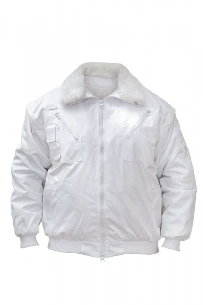 KORNTEX-Hi-Vis Pilotenjacke Oslo, wei