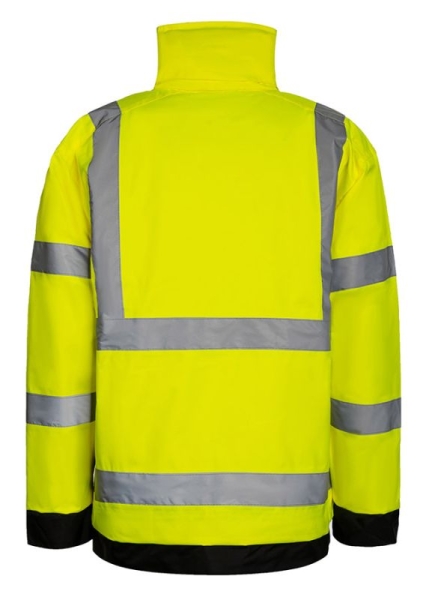Korntex� Hi-Vis Regenjacke Lite �Kaunas� - Signal-Gelb