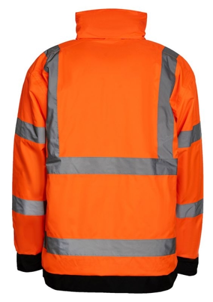 Korntex� Hi-Vis Regenjacke Lite �Kaunas� - Signal-Orange