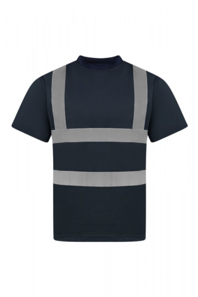 KORNTEX-Hi-Viz Warnschutz-T-Shirt, marineblau