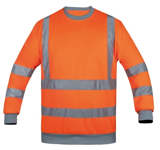 KORNTEX-Sweatshirt, orange