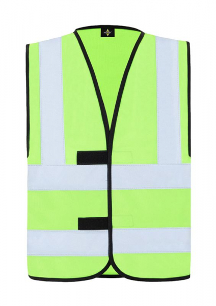 KORNTEX-Warnschutzweste mit vier Reflexstreifen, Farbe Neongrn