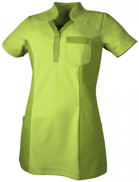 Teamdress-Service, Damen Polokasack, runder Kragen, kiwigrün