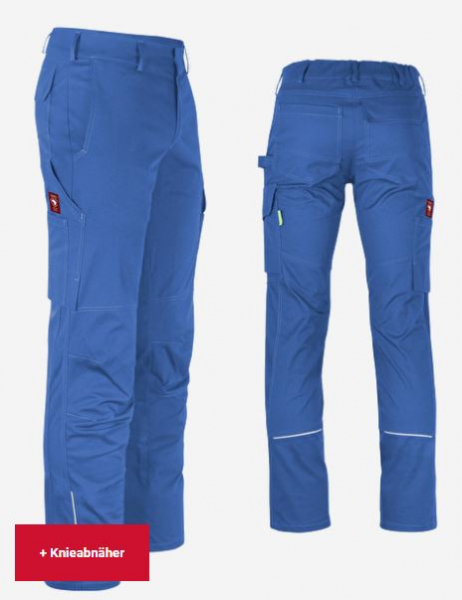 Bundhose uni ecoFlex blau