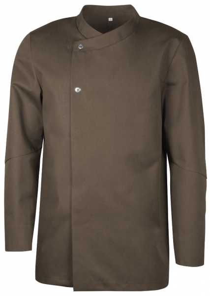 Teamdress-Service, Herren-Kochjacke, braun