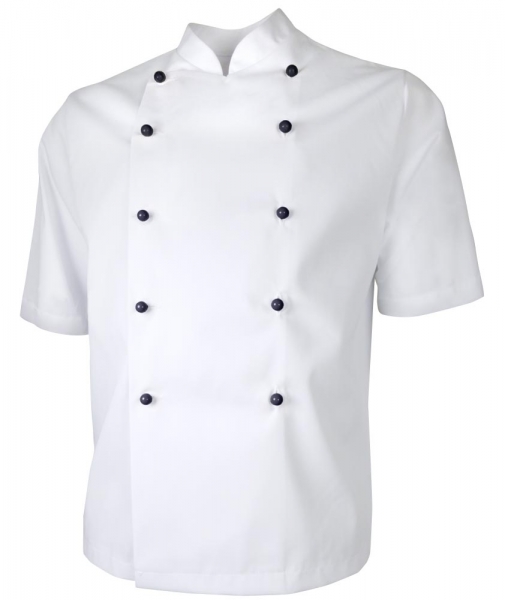Teamdress-Service, Herren-Kochjacke 1/2 Arm, weiß