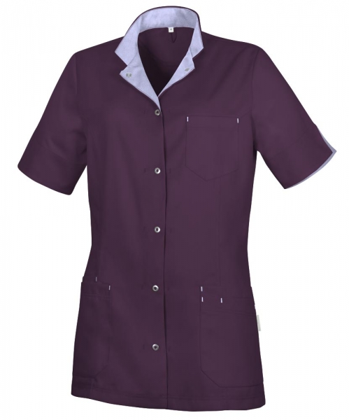 Teamdress-Service, Damenkasack, Tencel, cassis/lavendel