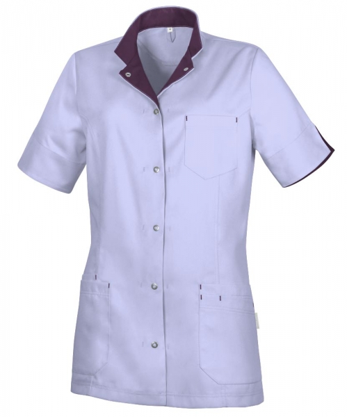 Teamdress-Service, Damenkasack, Tencel, lavendel/cassis