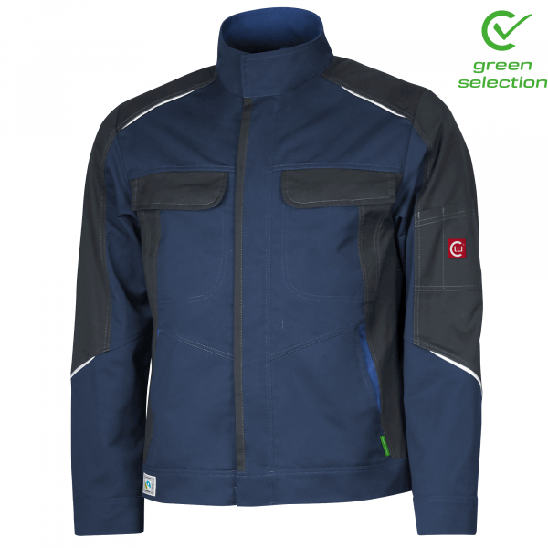 Teamdress-Jacke ecoRover, marine/schwarz/blau