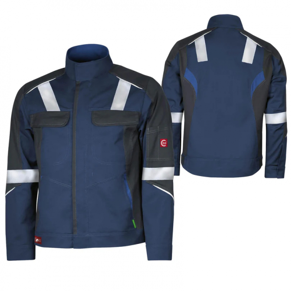 Jacke ecoRover +Refl. 17353 marine/schwarz/blau