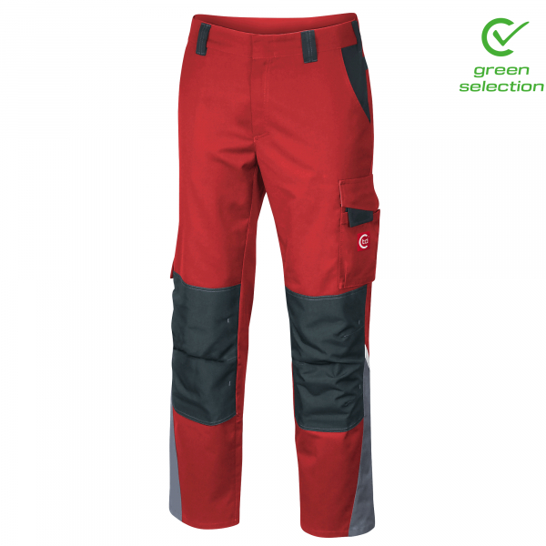 Teamdress-Bundhose ecoRover, rot/schwarz/grau