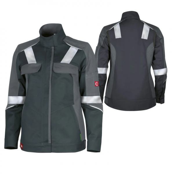 Damenjacke ecoRover +Refl. 17353 schwarz/grau