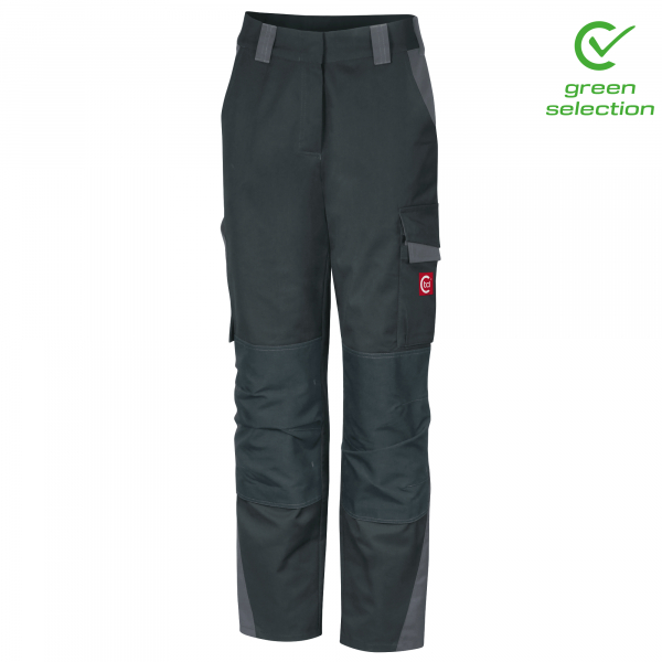 Teamdress-Damenhose ecoRover, schwarz/grau