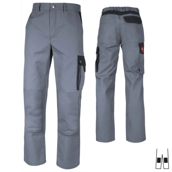 Bundhose Top Runner +KT grau/schwarz