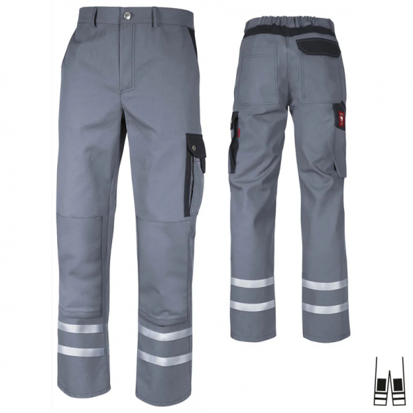 Bundhose Top Runner +KT+Ref grau/schwarz
