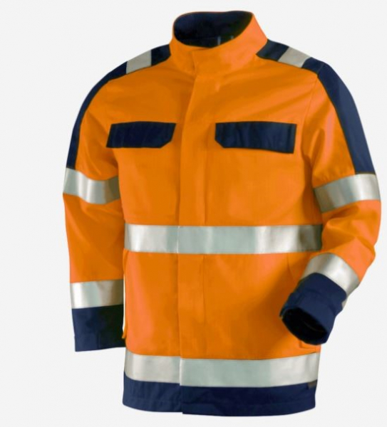 Jacke HighVisMulti leicht oCH warnorange/marine