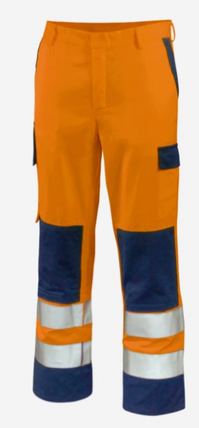 Bundhose HighVisMulti +CH warnorange/marine