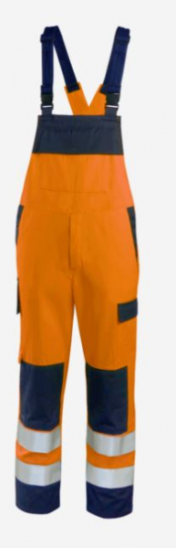 Latzhose HighVisMulti oCH warnorange/marine