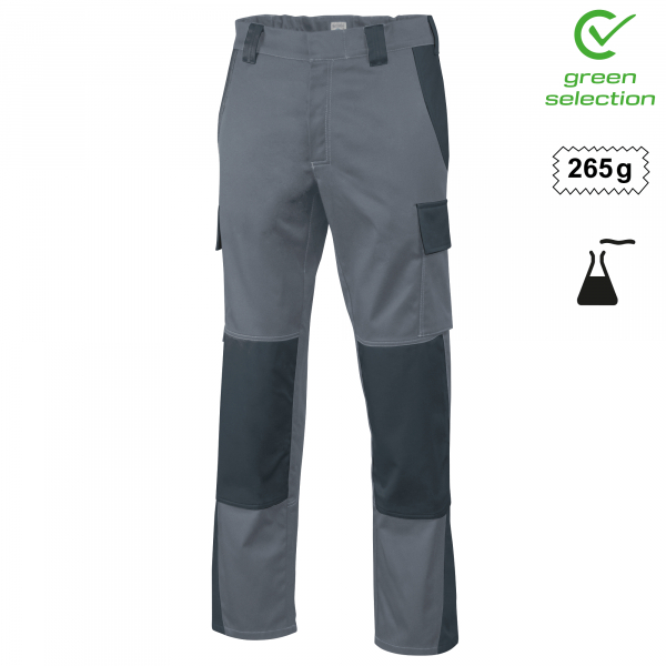 Teamdress-Bundhose ecoRover Safety, grau/schwarz